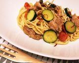 食材の旨味が◎ズッキーニのペペロンチーノ作り方11写真