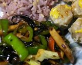 しめじといろいろ野菜、昆布の佃煮炒め作り方2写真