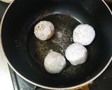 オートミールでチーズボール。チーズと明太作り方5写真