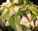 簡単にささっと　青梗菜の煮浸し作り方2写真