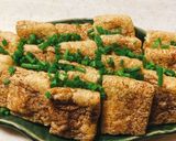 残った納豆でおつまみ。油揚げ納豆作り方5写真