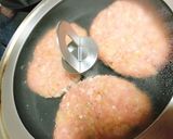 たっぷりデミグラスソースの豚肉ハンバーグ作り方5写真
