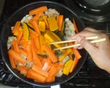 かぼちゃ鶏肉ラタトィユ♪簡単トマト缶なし作り方12写真