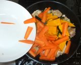 かぼちゃ鶏肉ラタトィユ♪簡単トマト缶なし作り方10写真