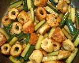 お弁当に♬ちくわときゅうりのオイマヨ炒め作り方3写真