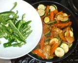 かぼちゃ鶏肉ラタトィユ♪簡単トマト缶なし作り方16写真