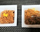 おやつにも！【パリッと小揚げの納豆ピザ】作り方2写真