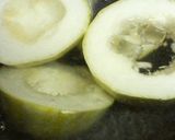そうめんかぼちゃの酢の物作り方3写真