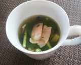 ♪カブの葉とベーコンの美味しいスープ♪作り方3写真