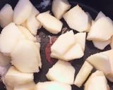 食感を残したりんごのコンポート作り方1写真