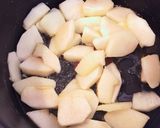 食感を残したりんごのコンポート作り方2写真