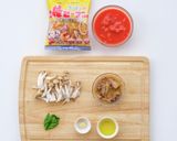 レンジで簡単☆サバ味噌缶のトマトビーフン作り方2写真