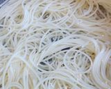 超簡単！お茶漬け海苔でスパゲティ作り方1写真