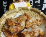 リカちゃん♡ポン酢味？とろろ昆布衣唐揚げ作り方9写真