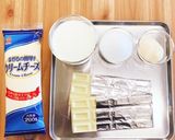 ホワイトチョコで！簡単レアチーズケーキ作り方1写真