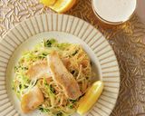 レモンでさっぱり♪豚トロと豆苗のビーフン作り方8写真