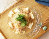 ツナ缶で簡単♪夏にぴったり冷や汁ビーフン作り方6写真
