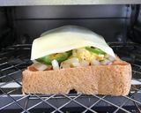 〜ピザ風〜エッグイントースト作り方6写真