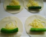 餃子の皮でアスパラチーズ巻き作り方4写真