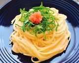4種のチーズソースを使って濃厚明太パスタ作り方5写真