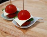 超簡単きゅうりの漬物で和カプレーゼ風作り方3写真