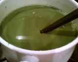 ほろにが☆濃抹茶風味のわらびもち作り方1写真