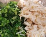小松菜ともやしのお焼き風あんかけ！作り方3写真