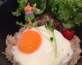 ストウブ鍋でロコモコ丼作り方4写真