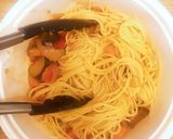 ラタトゥイユのリメイク！トマトパスタ作り方4写真