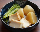 【作り置き】かぶと厚揚げの煮物作り方6写真