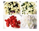 10分で！お肉に乗せる野菜あっさりソース作り方1写真