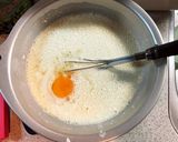 小麦粉から作る簡単お好み焼き#メスティン作り方2写真