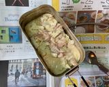 小麦粉から作る簡単お好み焼き#メスティン作り方6写真