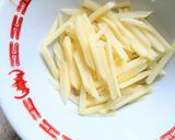 じゃが芋・ピーマンのカレー粉炒め♪作り方1写真
