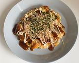 長芋のふわふわお好み焼き作り方9写真