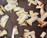 エリンギとキムチの大葉和え作り方1写真