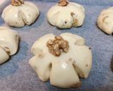 ＊はちみつ香るお花くるみパン＊作り方7写真