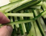 かんたんキュウリの韓流サラダ作り方1写真