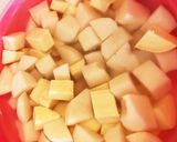 じゃがいもとさつま芋のジャーマンポテト作り方1写真