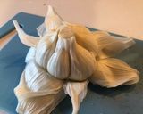 採れたてのニンニクで丸揚げ作り方1写真