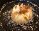 採れたてのニンニクで丸揚げ作り方5写真