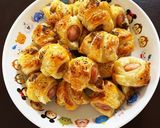 簡単♪チョコパイ（ウインナーパイ）作り方8写真