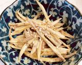 ごぼうだけ☆簡単カレーマヨ和え作り方4写真