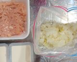 簡単！詰めただけ(^^)v油揚げの肉詰め作り方2写真