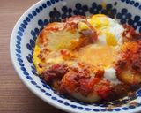ミートソースとじゃが芋のとろとろ卵焼き♪作り方9写真