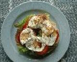 ++Bagle Sandwich カプレーゼ風++作り方3写真