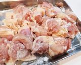 鶏もも肉のポン酢でソテー♪サラダと共に♪作り方1写真