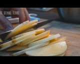 じゃがいもとベーコンのバゲットサンド作り方1写真
