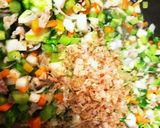 シャキシャキそぼろ野菜丼♬プロ直伝！作り方5写真
