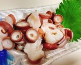 ビールに合う！水ダコのガリバタ醤油炒め作り方1写真